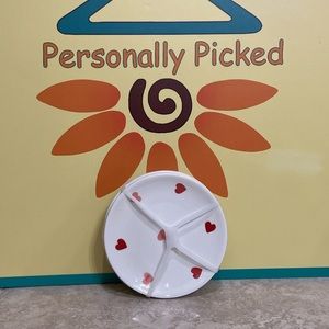 Maxcera HEART Appetizer Plates